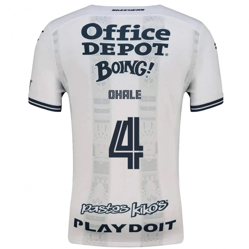 Danxen Hombre Camiseta Osinachi Ohale #4 Rojo Blanco Negro 2ª Equipación 2026/27 La Camisa