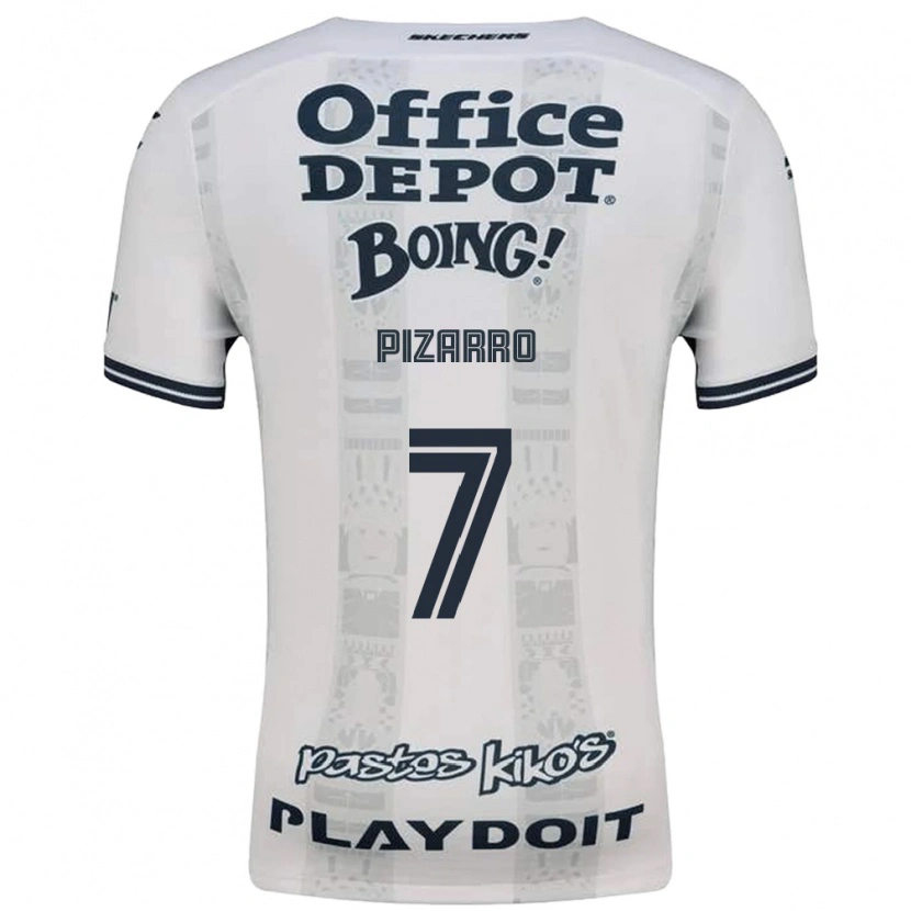 Danxen Hombre Camiseta Rodolfo Pizarro #7 Rojo Blanco Negro 2ª Equipación 2026/27 La Camisa