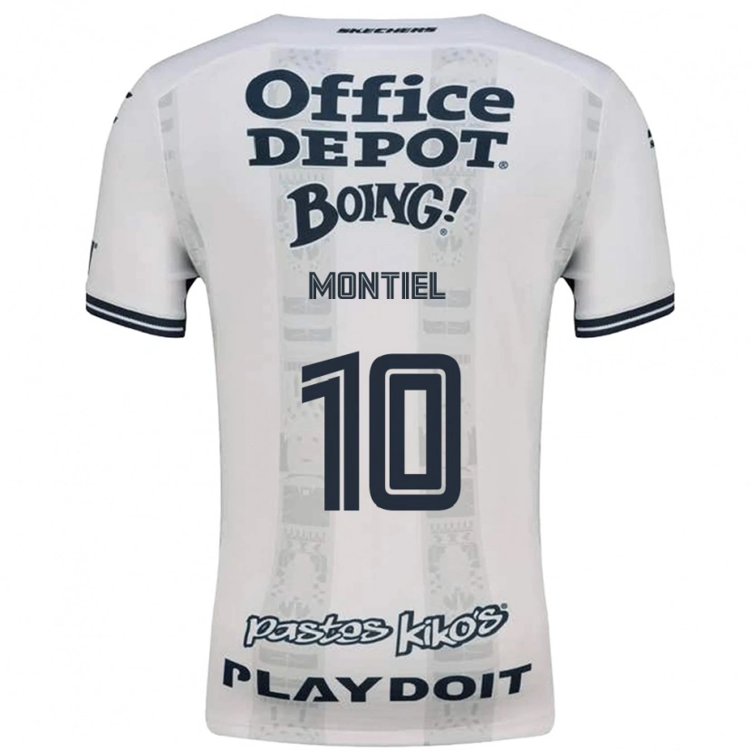 Danxen Hombre Camiseta Elías Montiel #10 Rojo Blanco Negro 2ª Equipación 2026/27 La Camisa