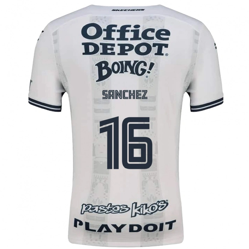 Danxen Hombre Camiseta Vanessa Sanchez #16 Rojo Blanco Negro 2ª Equipación 2026/27 La Camisa