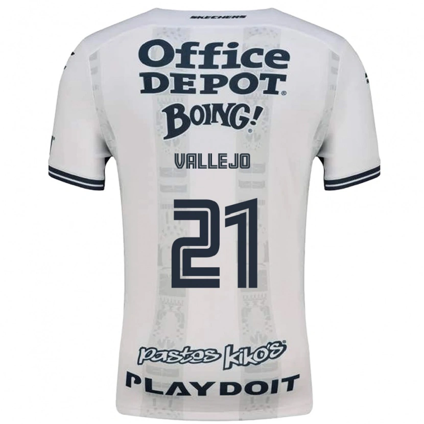 Danxen Hombre Camiseta Nicolás Vallejo #21 Rojo Blanco Negro 2ª Equipación 2026/27 La Camisa