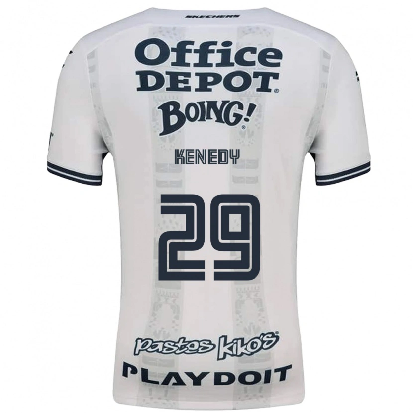 Danxen Hombre Camiseta Robert Kenedy Nunes Do #29 Rojo Blanco Negro 2ª Equipación 2026/27 La Camisa