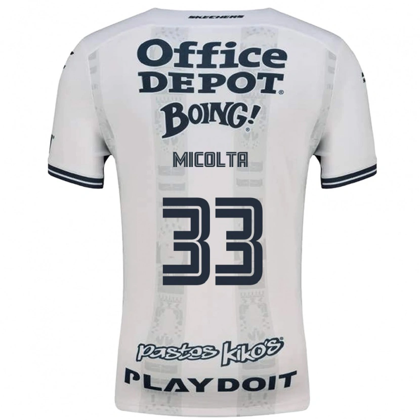 Danxen Hombre Camiseta Andrés Micolta #33 Rojo Blanco Negro 2ª Equipación 2026/27 La Camisa