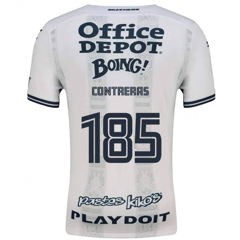Danxen Hombre Camiseta Ari Contreras #185 Rojo Blanco Negro 2ª Equipación 2026/27 La Camisa
