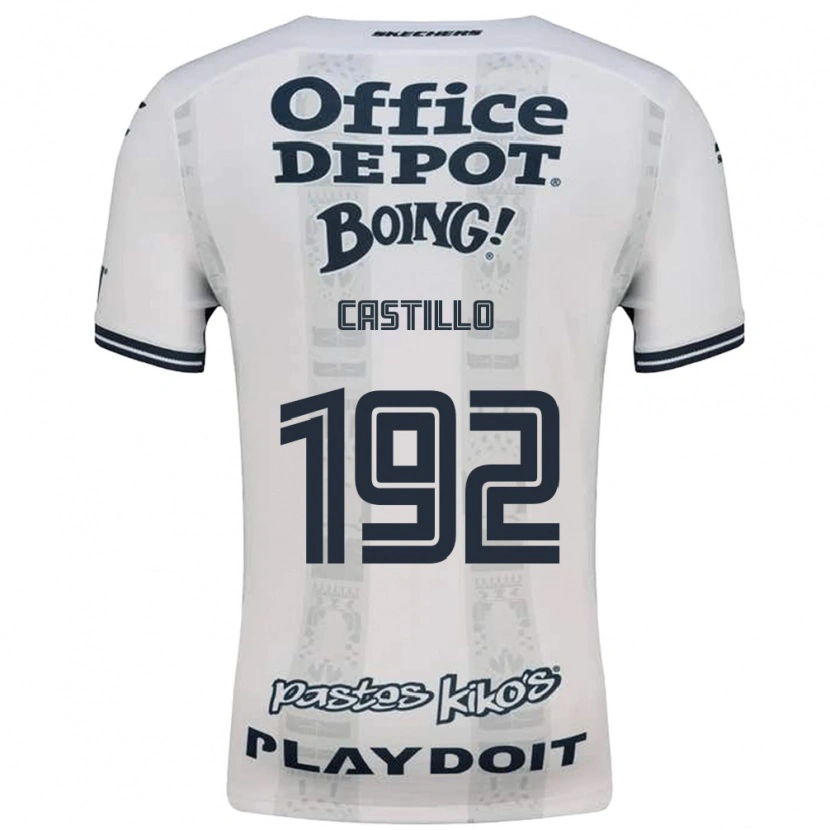 Danxen Hombre Camiseta José Castillo #192 Rojo Blanco Negro 2ª Equipación 2026/27 La Camisa