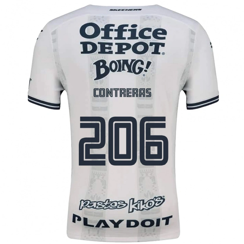 Danxen Hombre Camiseta Thomas Contreras #206 Rojo Blanco Negro 2ª Equipación 2026/27 La Camisa