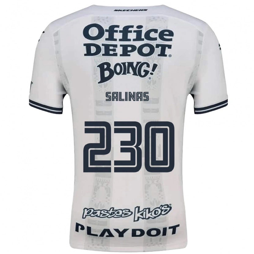 Danxen Hombre Camiseta Jesús Salinas #230 Rojo Blanco Negro 2ª Equipación 2026/27 La Camisa