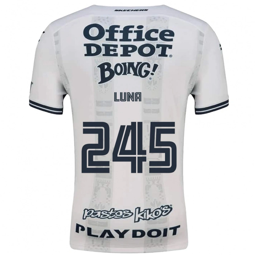 Danxen Hombre Camiseta Irving Luna #245 Rojo Blanco Negro 2ª Equipación 2026/27 La Camisa