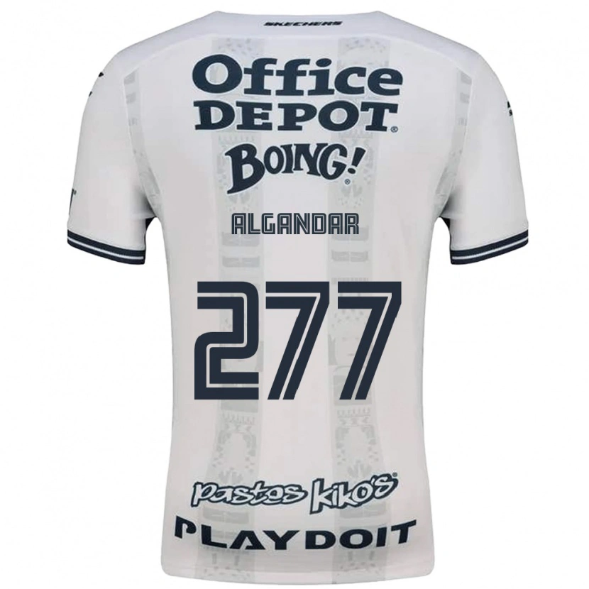 Danxen Hombre Camiseta Luis Algandar #277 Rojo Blanco Negro 2ª Equipación 2026/27 La Camisa