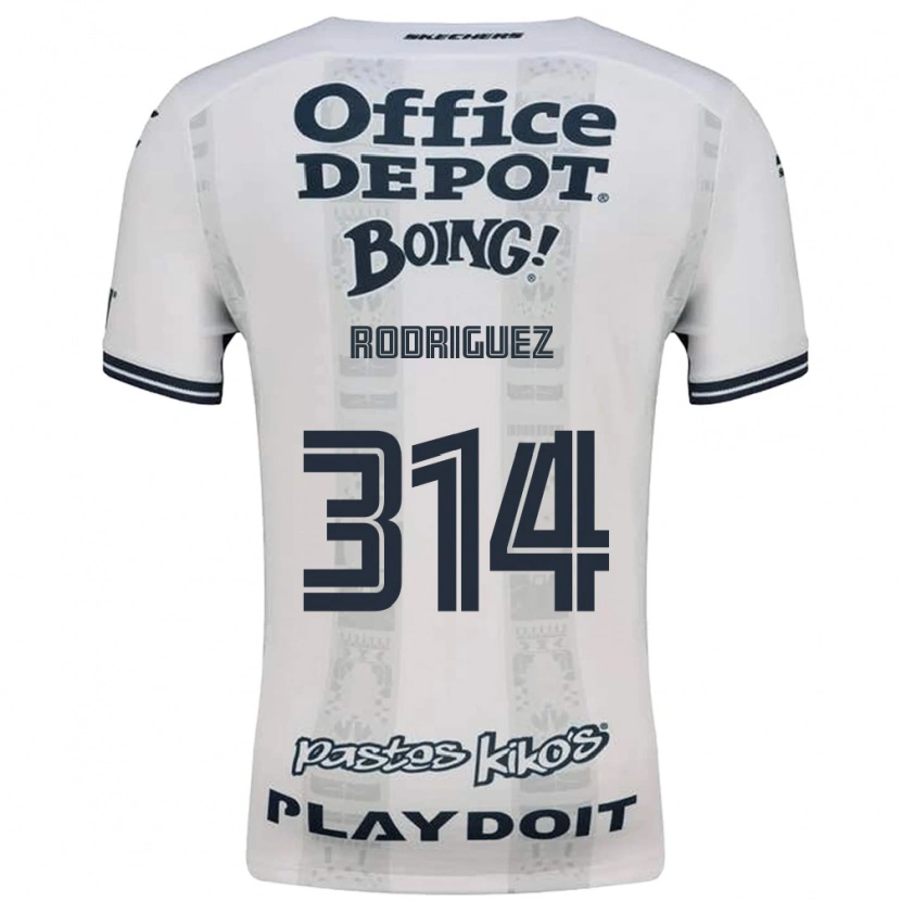 Danxen Hombre Camiseta Alan Rodríguez #314 Rojo Blanco Negro 2ª Equipación 2026/27 La Camisa