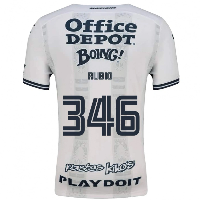Danxen Hombre Camiseta Mateo Rubio #346 Rojo Blanco Negro 2ª Equipación 2026/27 La Camisa