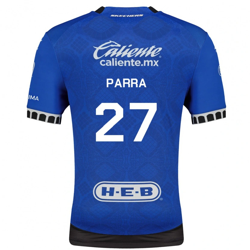 Danxen Hombre Camiseta Daniel Parra #27 Azul Real Blanco Negro 2ª Equipación 2026/27 La Camisa