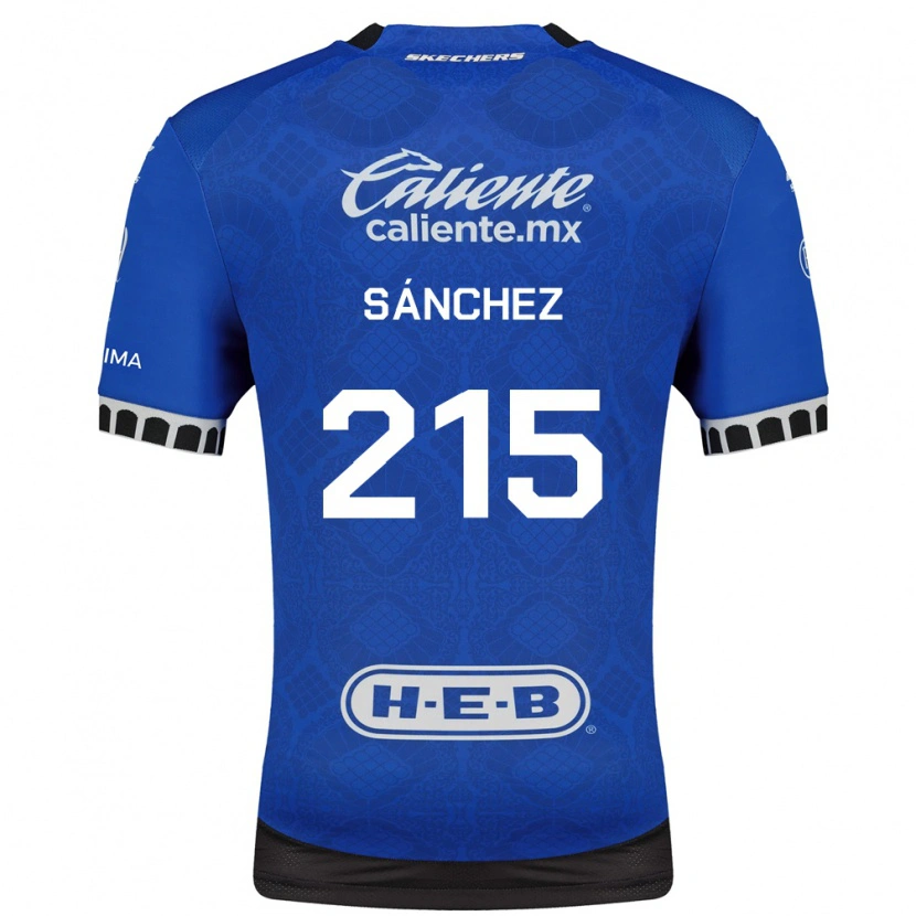 Danxen Hombre Camiseta José Sánchez #215 Azul Real Blanco Negro 2ª Equipación 2026/27 La Camisa