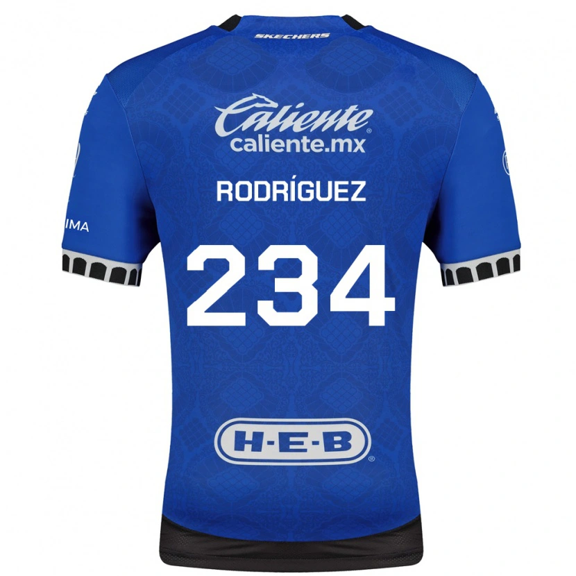 Danxen Hombre Camiseta Alejandro Rodríguez #234 Azul Real Blanco Negro 2ª Equipación 2026/27 La Camisa