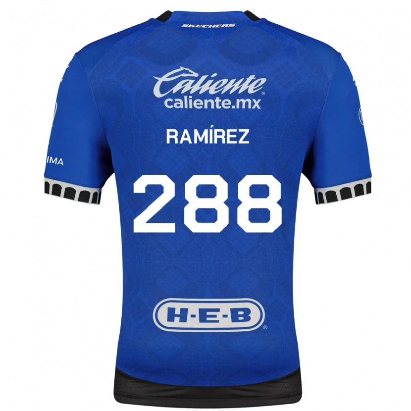 Danxen Hombre Camiseta Santiago Ramírez #288 Azul Real Blanco Negro 2ª Equipación 2026/27 La Camisa