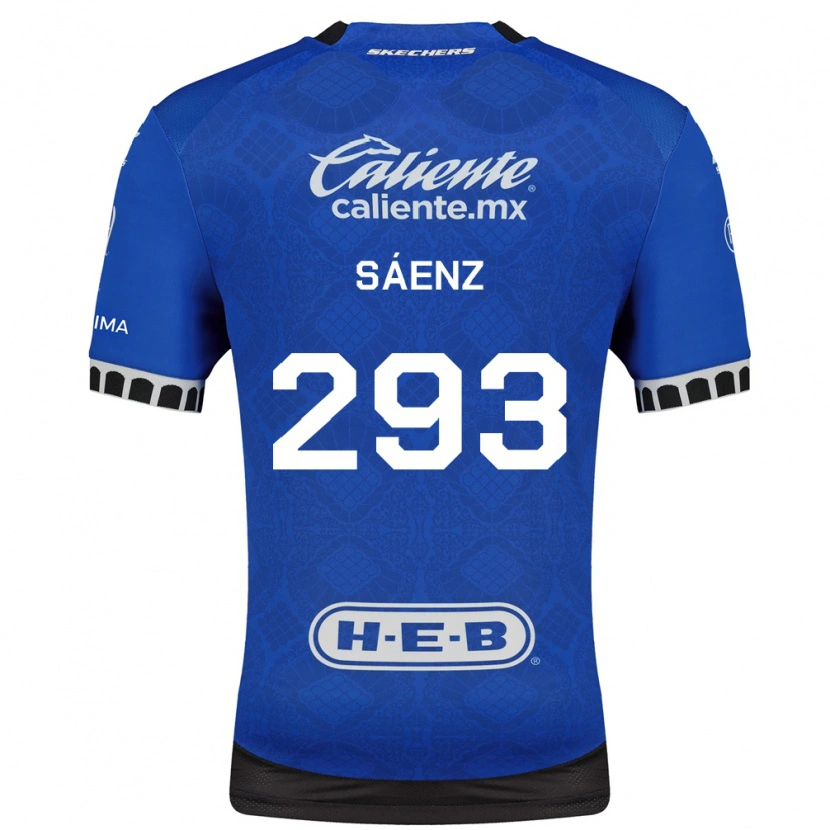 Danxen Hombre Camiseta Nicolás Sáenz #293 Azul Real Blanco Negro 2ª Equipación 2026/27 La Camisa