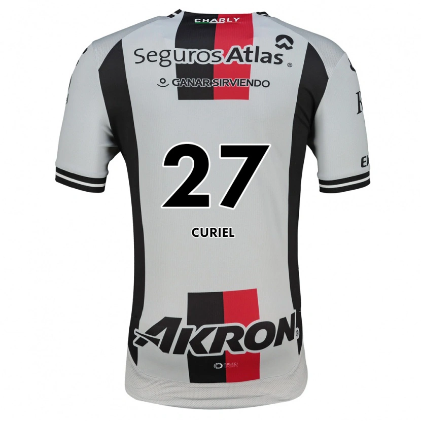 Danxen Hombre Camiseta Alexa Curiel #27 Blanco Rojo Negro 2ª Equipación 2026/27 La Camisa