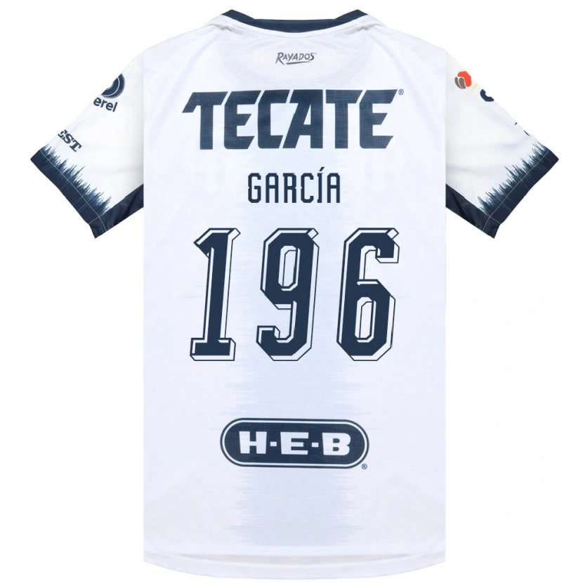 Danxen Hombre Camiseta Diego García #196 Blanco Azul Tinta Rojo 2ª Equipación 2026/27 La Camisa