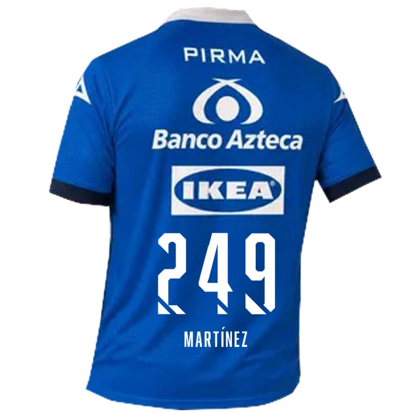Danxen Hombre Camiseta Juan Martínez #249 Azul Blanco 2ª Equipación 2026/27 La Camisa