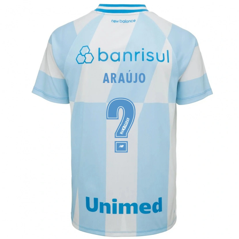 Danxen Hombre Camiseta João Vitor #0 Azul Claro Blanco 2ª Equipación 2026/27 La Camisa
