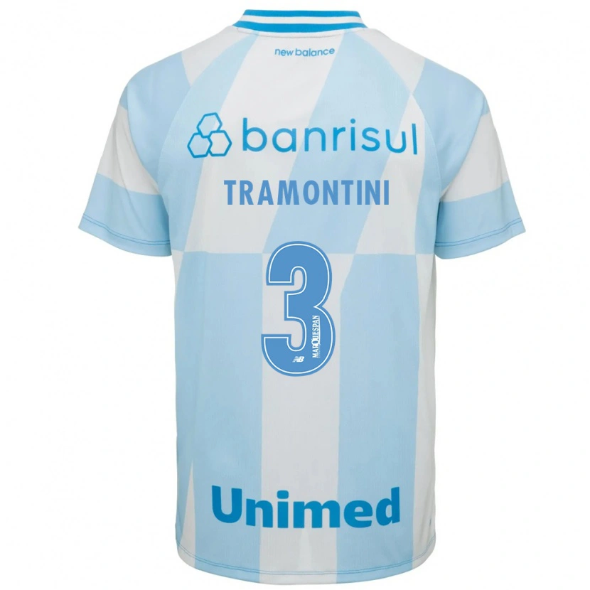 Danxen Hombre Camiseta Murilo Tramontini #3 Azul Claro Blanco 2ª Equipación 2026/27 La Camisa