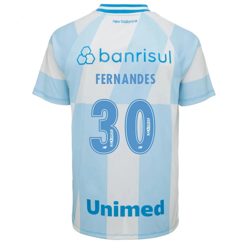 Danxen Hombre Camiseta Raquel Fernandes #30 Azul Claro Blanco 2ª Equipación 2026/27 La Camisa