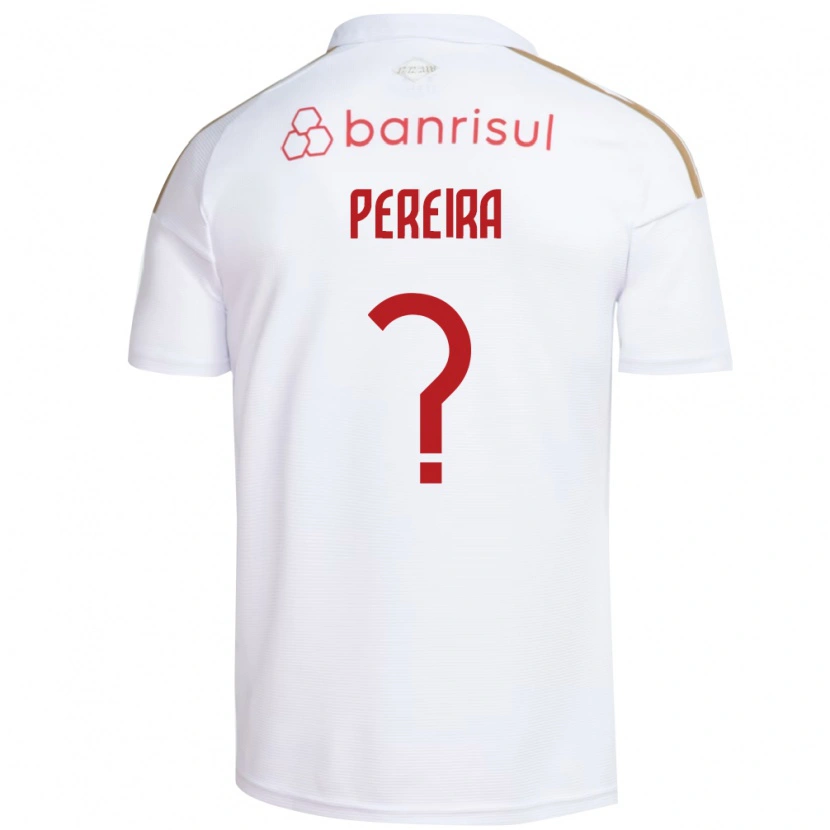 Danxen Hombre Camiseta Igor Pereira #0 Blanco Rojo 2ª Equipación 2026/27 La Camisa