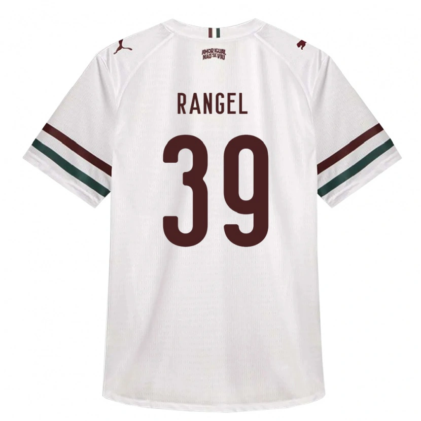 Danxen Hombre Camiseta Pedro Rangel #39 Blanco Verde Borgoña 2ª Equipación 2026/27 La Camisa