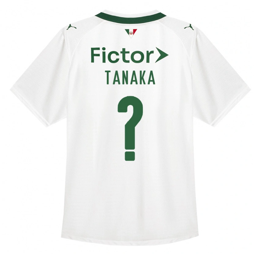 Danxen Hombre Camiseta Gabriel Tanaka #0 Verde Blanco 2ª Equipación 2026/27 La Camisa