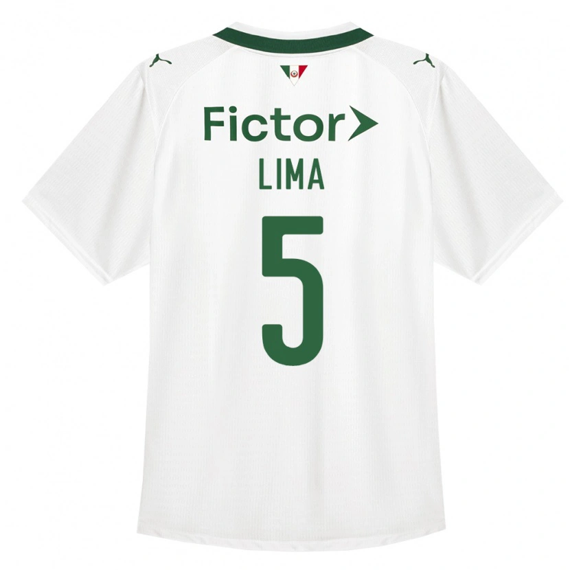 Danxen Hombre Camiseta Ingryd Lima #5 Verde Blanco 2ª Equipación 2026/27 La Camisa