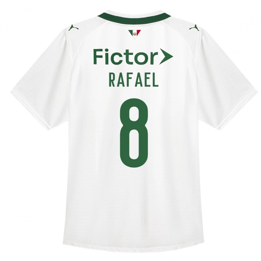 Danxen Hombre Camiseta Ze Rafael #8 Verde Blanco 2ª Equipación 2026/27 La Camisa