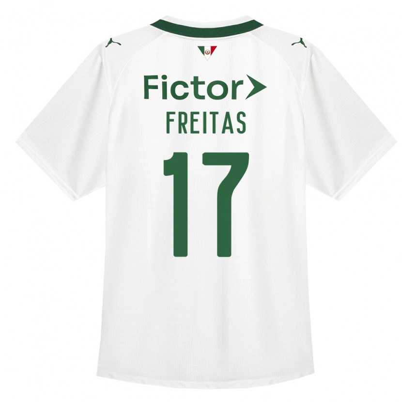 Danxen Hombre Camiseta Marlon Freitas #17 Verde Blanco 2ª Equipación 2026/27 La Camisa