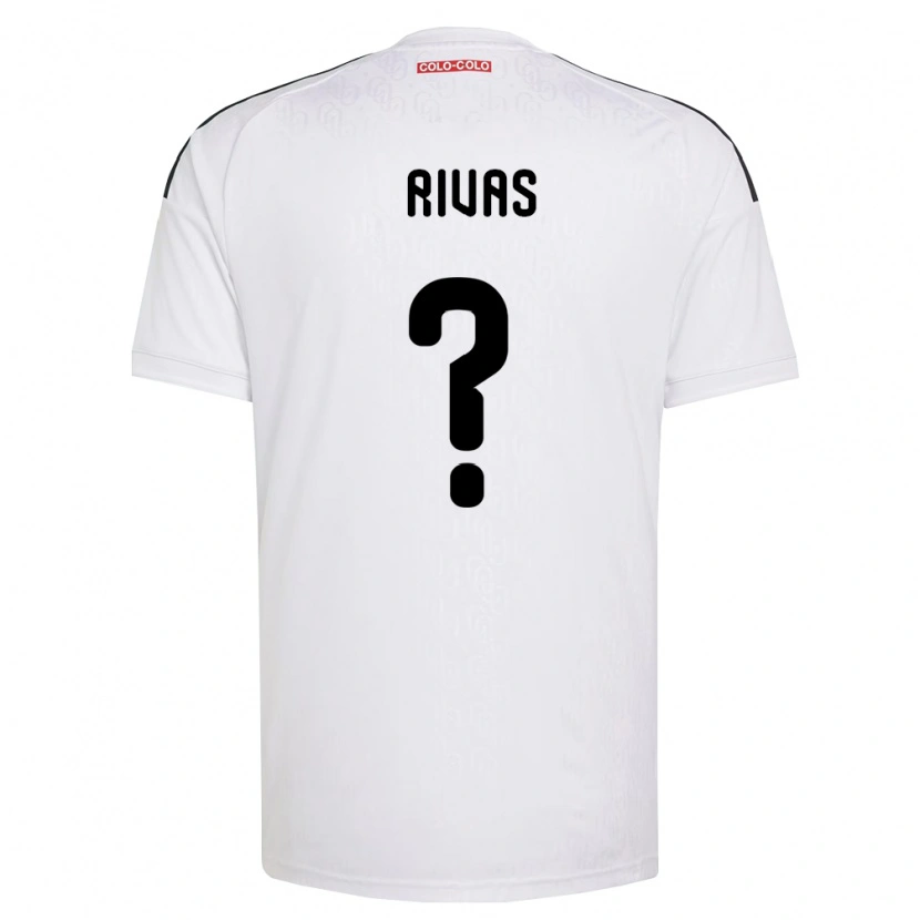 Danxen Mujer Camiseta Vicente Rivas #0 Blanco Negro 1ª Equipación 2026/27 La Camisa