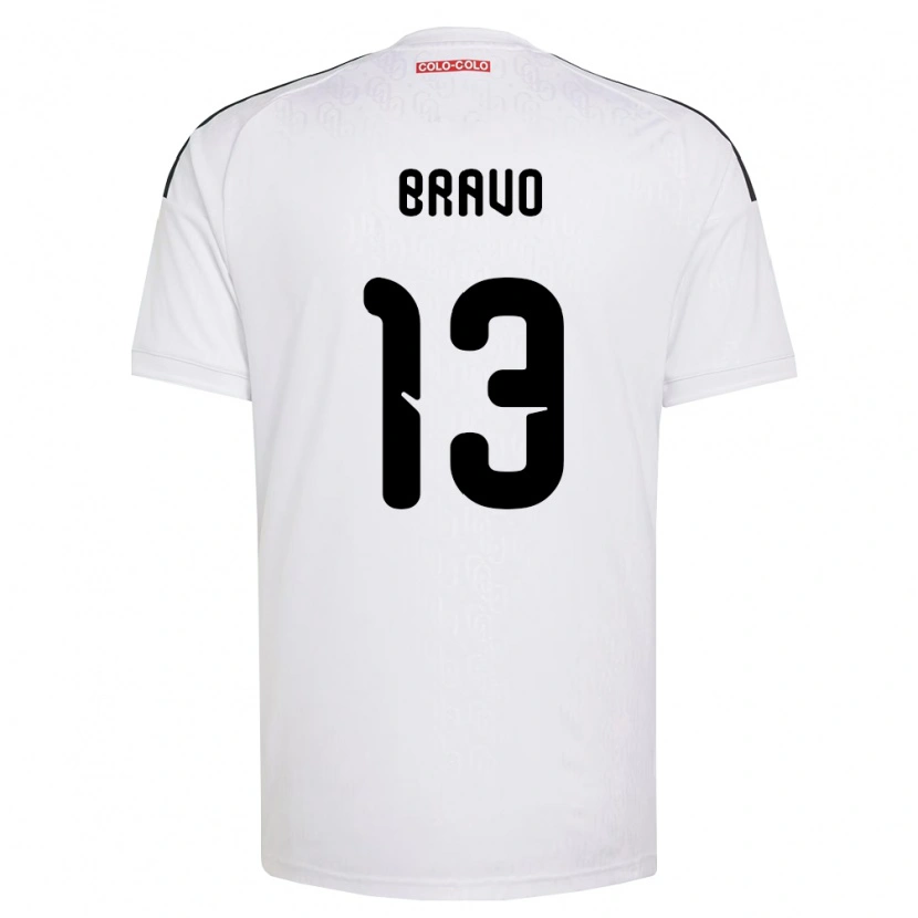 Danxen Mujer Camiseta Santiago Bravo #13 Blanco Negro 1ª Equipación 2026/27 La Camisa