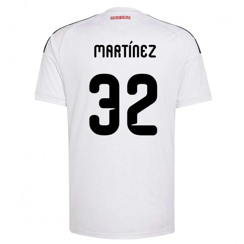 Danxen Mujer Camiseta Vicente Martínez #32 Blanco Negro 1ª Equipación 2026/27 La Camisa