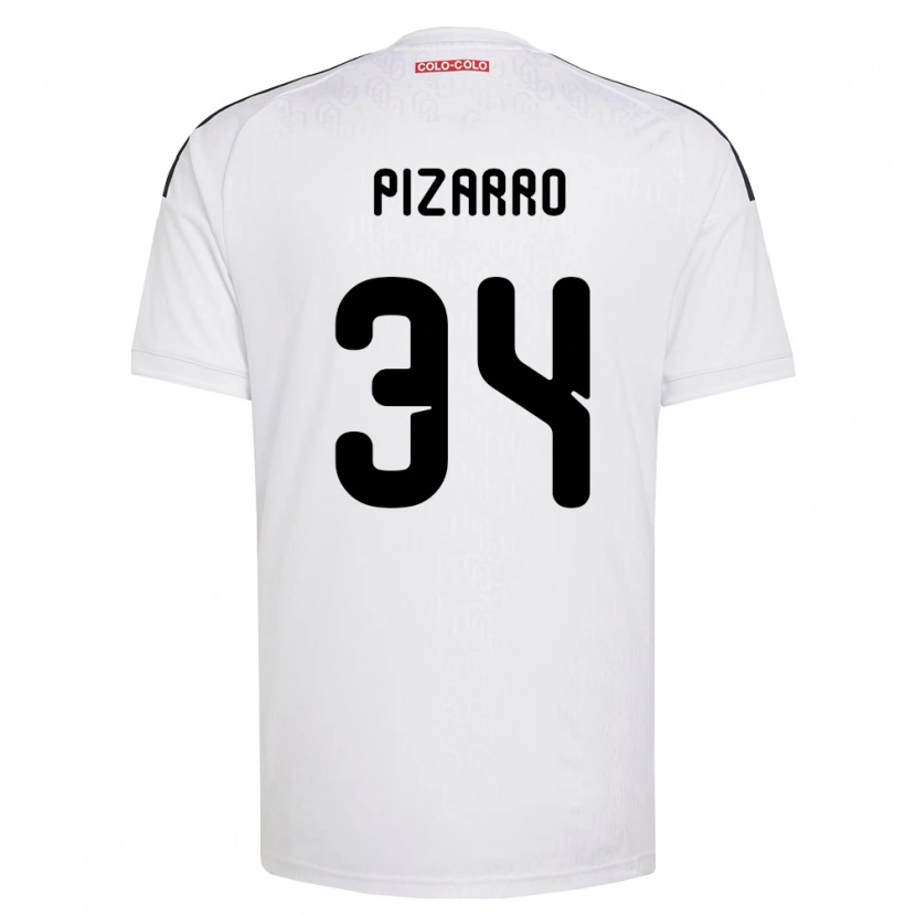 Danxen Mujer Camiseta Vicente Pizarro #34 Blanco Negro 1ª Equipación 2026/27 La Camisa