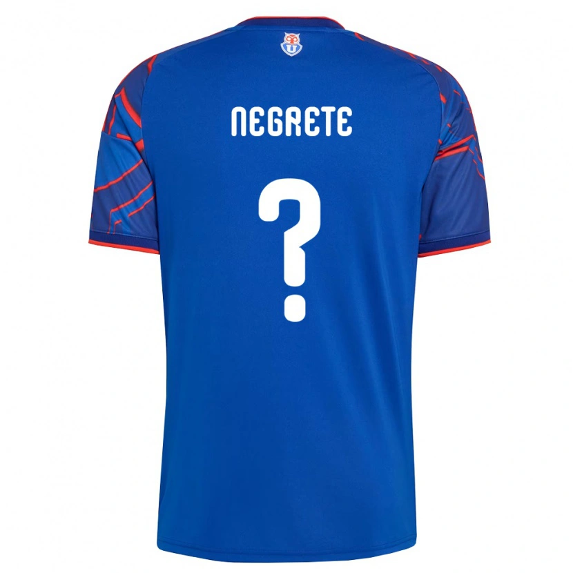 Danxen Mujer Camiseta Salvador Negrete #0 Azul Real Rojo 1ª Equipación 2026/27 La Camisa