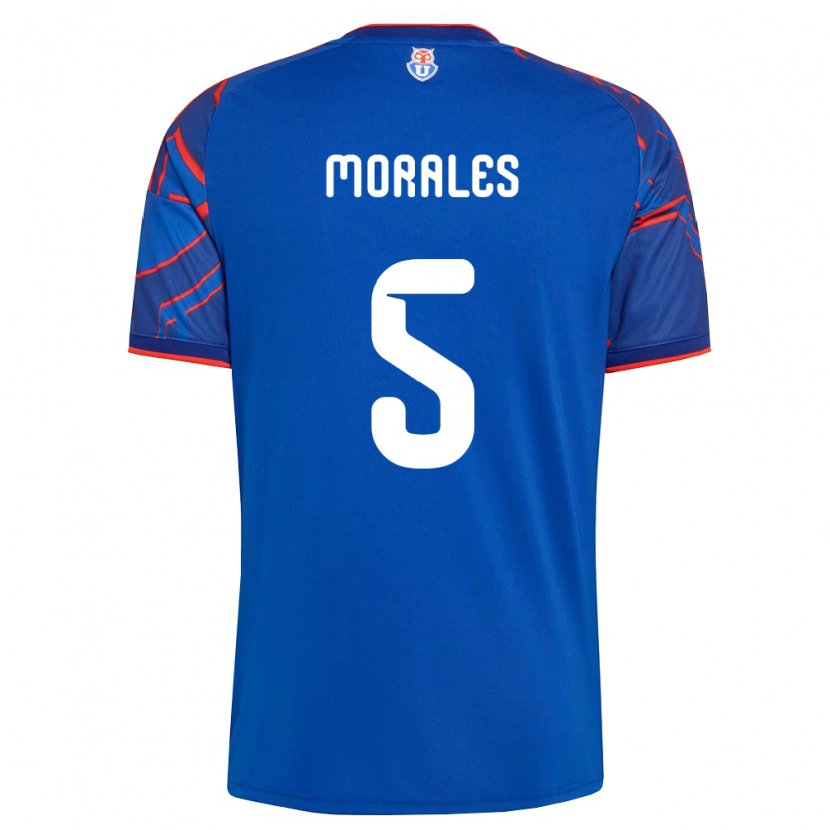 Danxen Mujer Camiseta Mariana Morales #5 Azul Real Rojo 1ª Equipación 2026/27 La Camisa