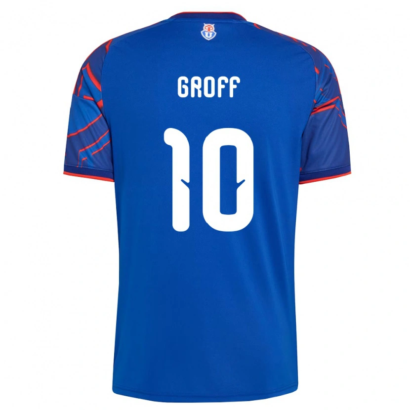 Danxen Mujer Camiseta Llanka Groff #10 Azul Real Rojo 1ª Equipación 2026/27 La Camisa