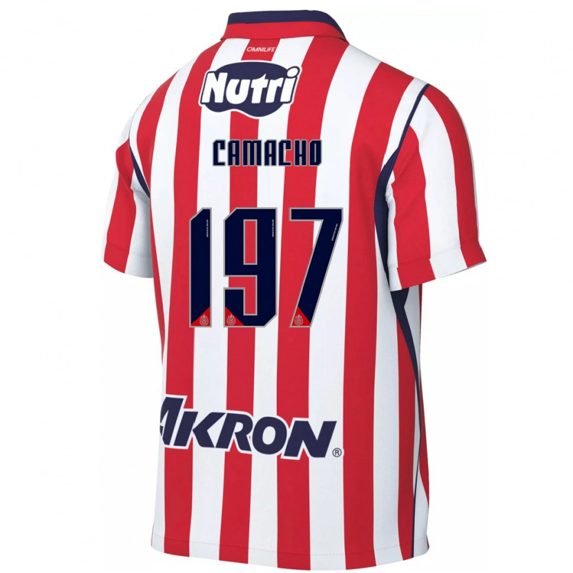 Danxen Mujer Camiseta Xandor Camacho #197 Rojo Blanco 1ª Equipación 2026/27 La Camisa