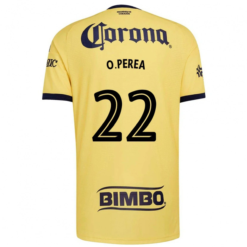 Danxen Mujer Camiseta Óscar Perea #22 Amarillo Rojo Negro 1ª Equipación 2026/27 La Camisa