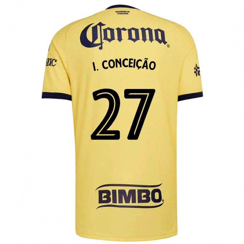 Danxen Mujer Camiseta Ícaro Da Conceição #27 Amarillo Rojo Negro 1ª Equipación 2026/27 La Camisa