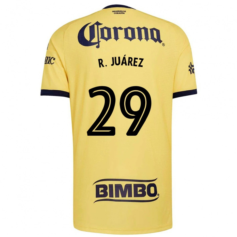 Danxen Mujer Camiseta Ramón Juárez #29 Amarillo Rojo Negro 1ª Equipación 2026/27 La Camisa