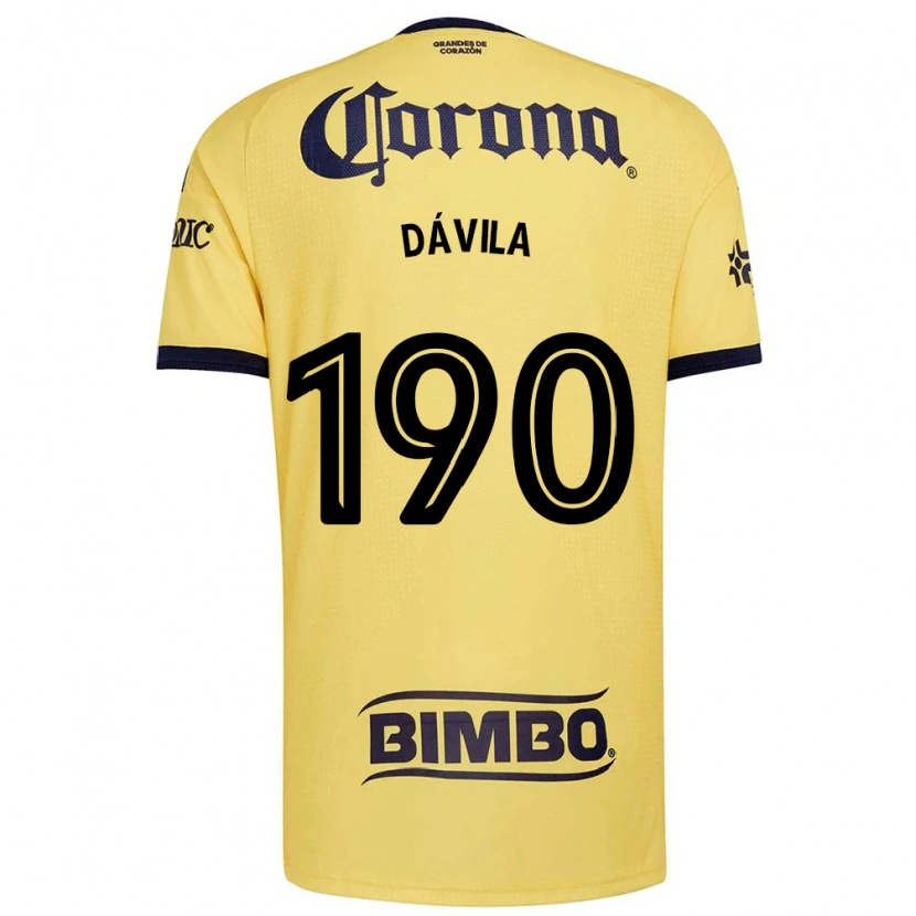 Danxen Mujer Camiseta Emilio Dávila #190 Amarillo Rojo Negro 1ª Equipación 2026/27 La Camisa