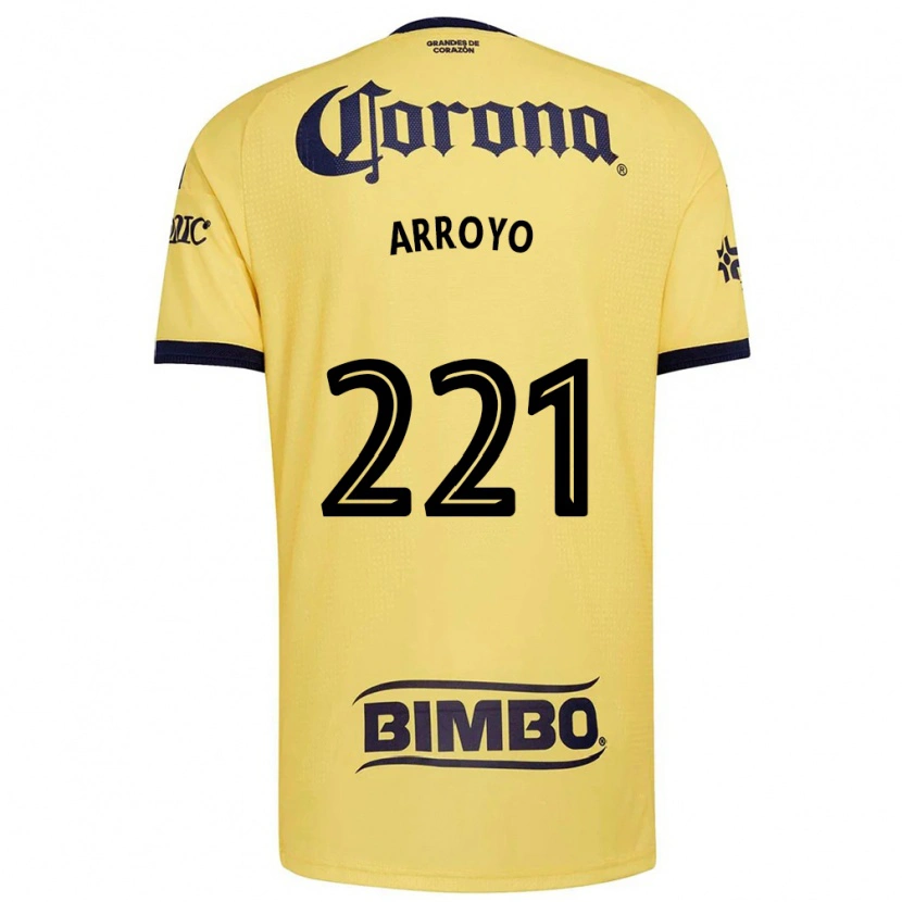 Danxen Mujer Camiseta Reyli Arroyo #221 Amarillo Rojo Negro 1ª Equipación 2026/27 La Camisa