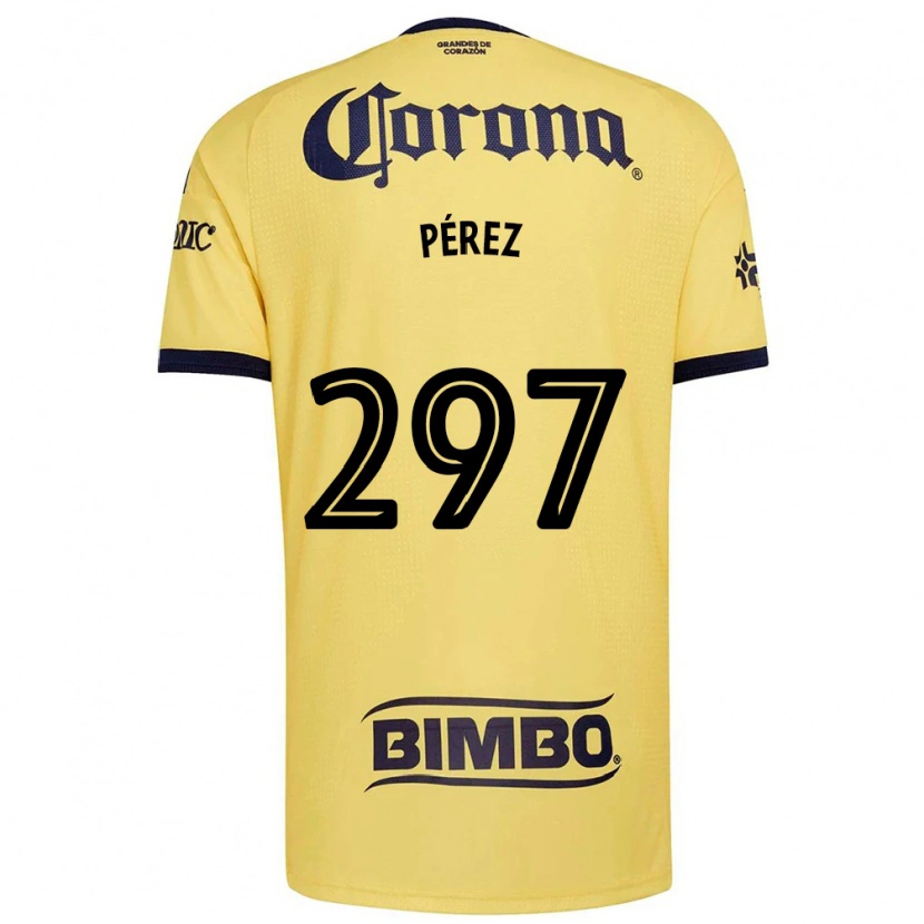 Danxen Mujer Camiseta Froylan Pérez #297 Amarillo Rojo Negro 1ª Equipación 2026/27 La Camisa
