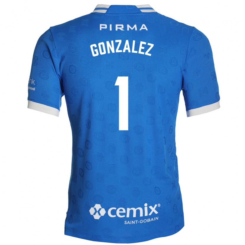 Danxen Mujer Camiseta Itzayana Gonzalez #1 Azul Blanco Rojo 1ª Equipación 2026/27 La Camisa