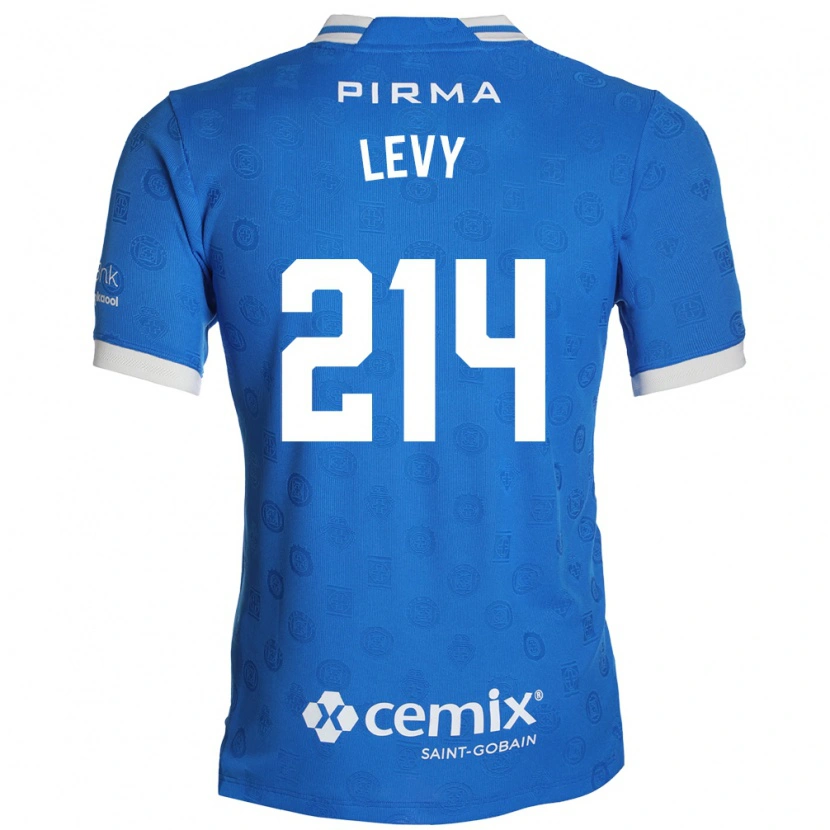 Danxen Mujer Camiseta Mateo Levy #214 Azul Blanco Rojo 1ª Equipación 2026/27 La Camisa