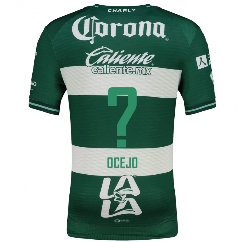 Danxen Mujer Camiseta Jesus Ocejo #0 Verde Blanco 1ª Equipación 2026/27 La Camisa