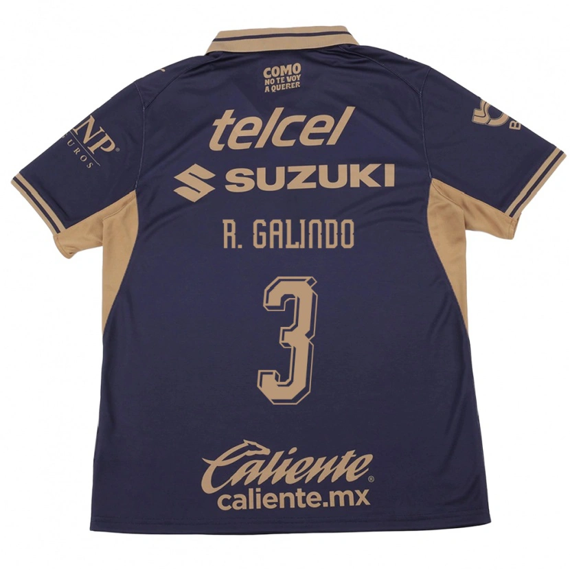 Danxen Mujer Camiseta José Galindo #3 Morado Marrón 1ª Equipación 2026/27 La Camisa